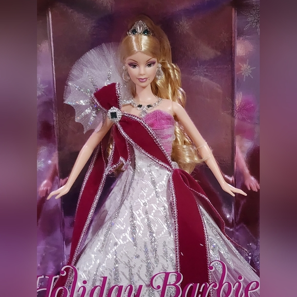 2005 Holiday Barbie Doll by Bob Mackie - Picture 2 of 4